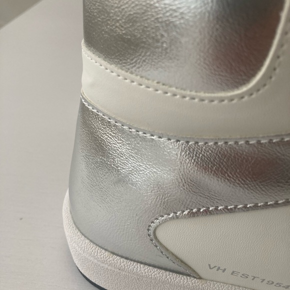 Vintage Havana Silver Glitter Star High Top Sneakers / NWOT - Picture 3 of 10